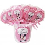 Minnie Mouse Temalı Lolipop Şekeri